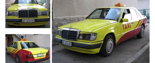 Mercedes w124 – Kuzelj Taxi