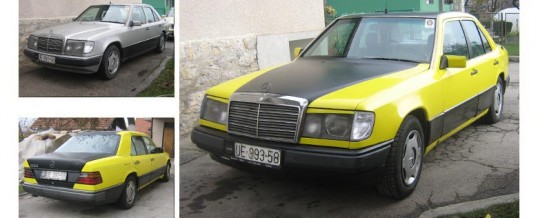 Mercedes w124 – Taxi 500-500