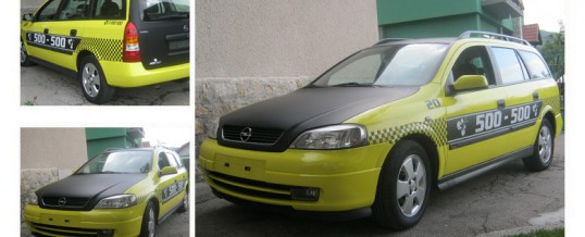 Oznake za Opel Astru – 500-500 taxi