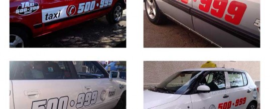 Rebrendiranje svih vozila iz taxi 500-200