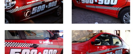 Rebrendiranje svih vozila iz taxi 500-600
