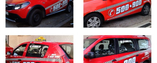 Rebrendiranje svih vozila iz taxi 500-600