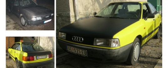 Audi 80 – Leptir Taxi