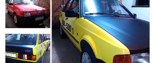 Ford Escort za Leptir Taxi