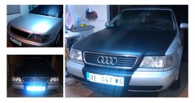 Audi A6 – crna mat i providna